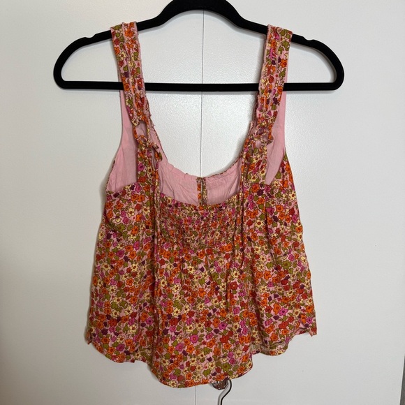 Free People Ellis Printed Set in Spring Blossom Combo Floral Two Piece Small NWT - Picture 4 of 13